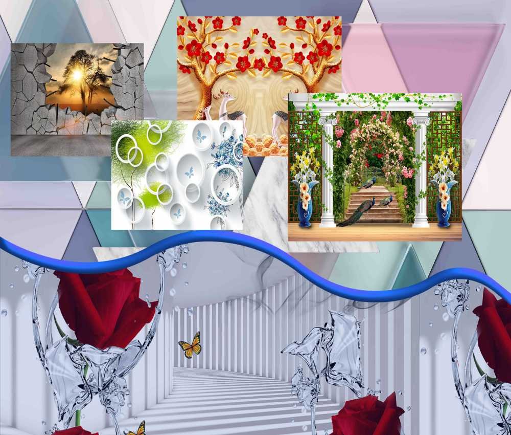 Residential Space Wallpaper Design Collection