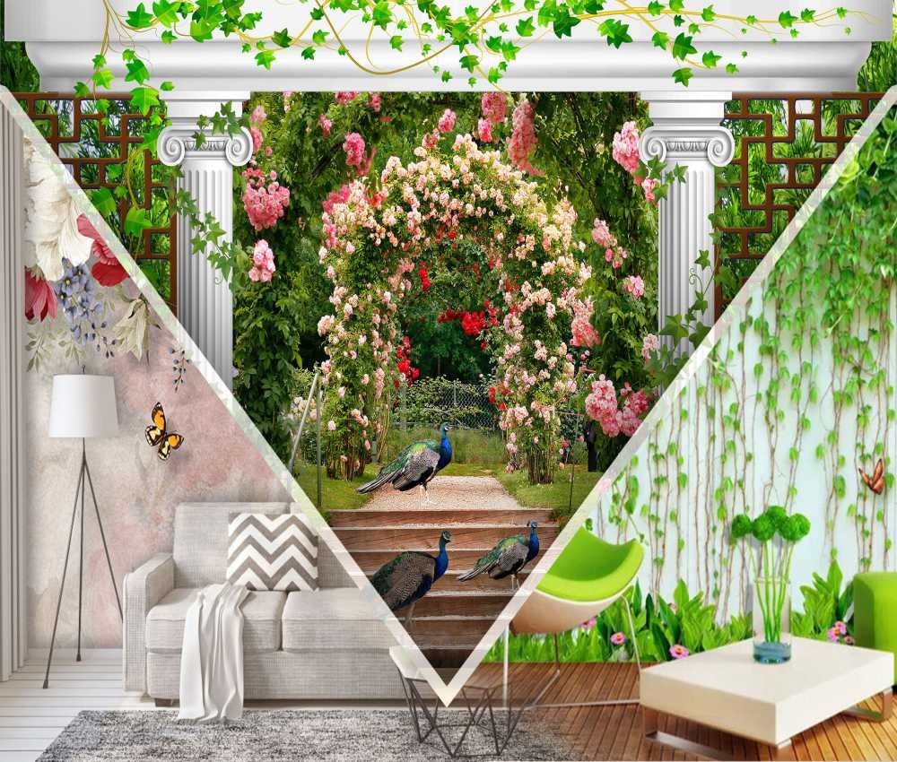 Natural Garden Flower Wallpaper Collection